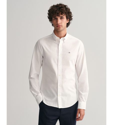 Chemise slim en popeline (M), Casuel, Coton, Classique, Manche longue - Gant - Modalova