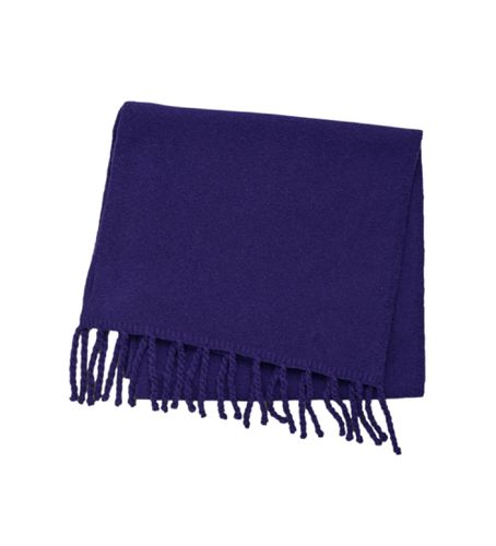 Écharpe en laine tricotée avec tissu pelucheux (OSFA), Casuel, Violet - Gant - Modalova