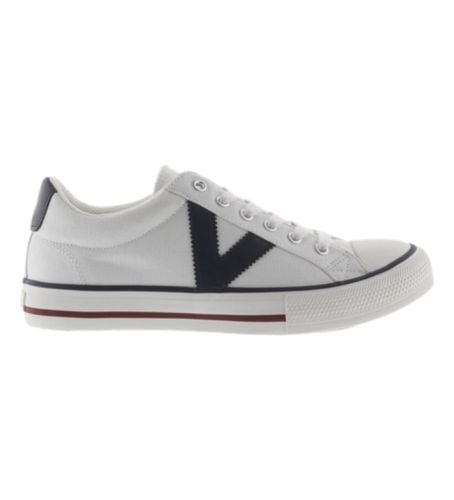 Tribu Canvas Sneakers (40), Blanc, Tissu, Plat, Lacets, Casuel - Victoria - Modalova