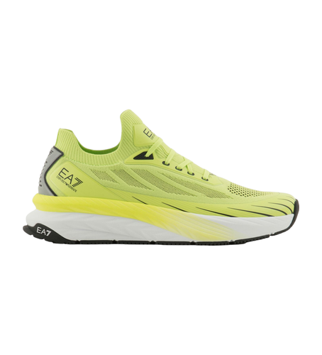 Unisex. X8X176_XK377 Trainers Crusher Sonic Knit (44), Plat, Lacets, Casuel, Sport, Vert, Running, Multisport - EA7 - Modalova