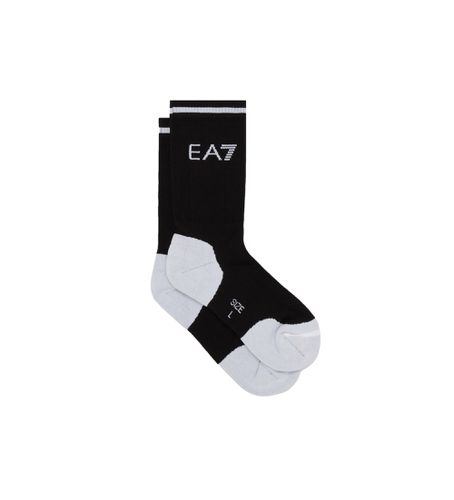 Unisex. 245022_CC999 Tennis Pro Short Socks (L), Noir, Homewear, Coton, Multisport - EA7 - Modalova