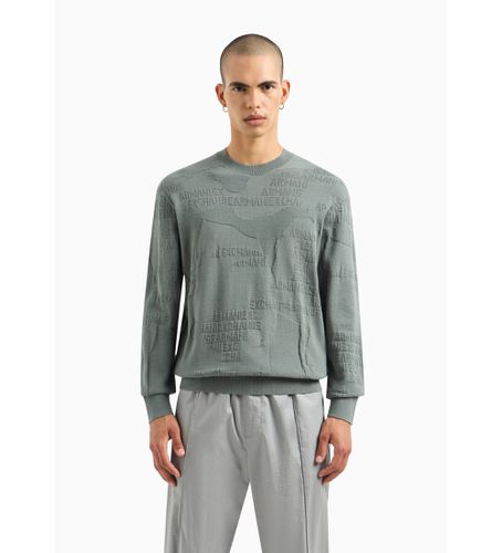 DZM6JZMQ7Z5811 Pull en peigné (L), Casuel, Coton, Manche longue - Armani Exchange - Modalova