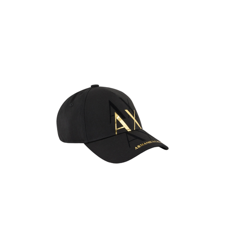 R12003420 Casquette de baseball noire (OSFA), Casuel, Coton - Armani Exchange - Modalova