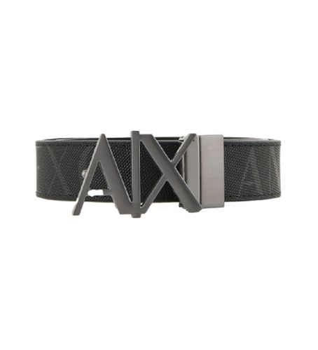 CC83119921 Ceinture noire (110 cm), Casuel, Synthétique, Imitation cuir - Armani Exchange - Modalova