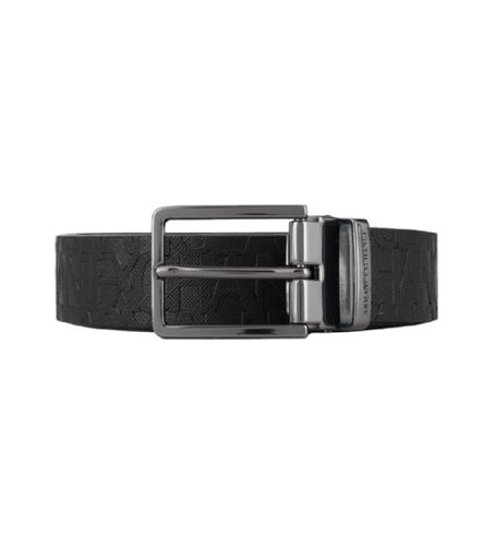 CC83800020 Ceinture noire (OSFA), Casuel, Synthétique, Imitation cuir - Armani Exchange - Modalova