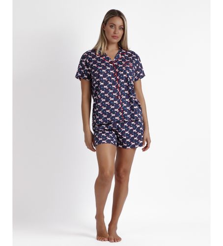 Pyjama ouvert à manches courtes Lou Lou Love Me (S), Homewear, Coton, Manche courte - Admas - Modalova