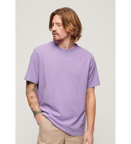 M1011572A T-shirt vintage Mark lilas (XXL), Casuel, Violet, Coton, Manche courte - Superdry - Modalova