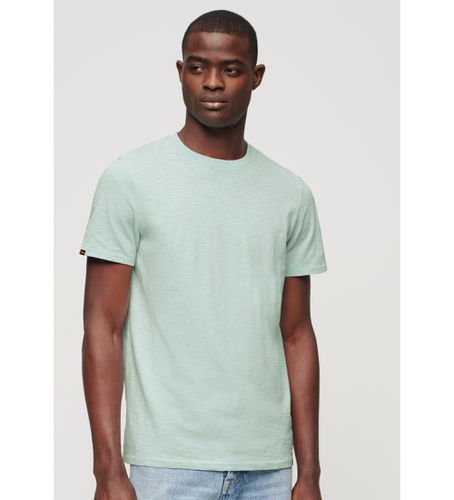 M1011888A T-shirt flammé à encolure ronde verte (XXL), Casuel, Coton, Manche courte - Superdry - Modalova