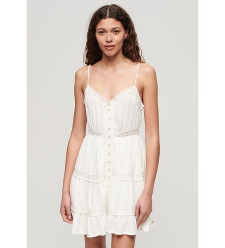 W8011655A Robe en dentelle Alana (L), Casuel, Modal, Sans manches / bretelles - Superdry - Modalova