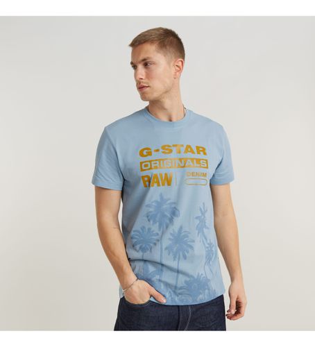 D24681-336-6481 T-shirt Palm Originals (XS), Casuel, Manche courte, Le coton biologique, Durable - G-Star - Modalova