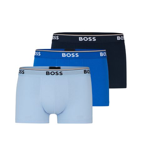 Pack 3 boxers Power (S), Bleu, Homewear, Coton - BOSS - Modalova