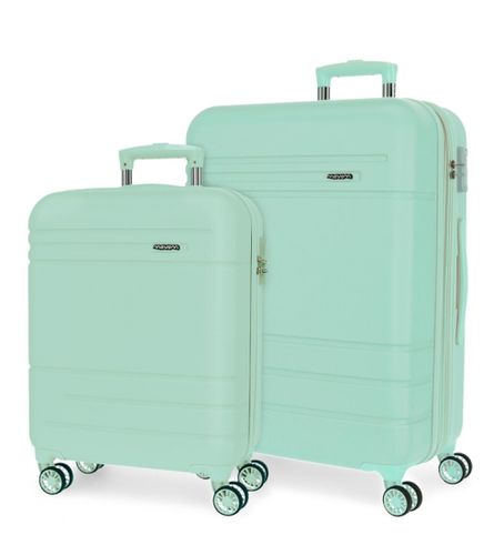 Unisex. 598956B Galaxy 55 - 68 cm light suitcase set (OSFA), Casuel, ABS/Polycarbonate, Moyen, Cabine, Turquoise - Movom - Modalova