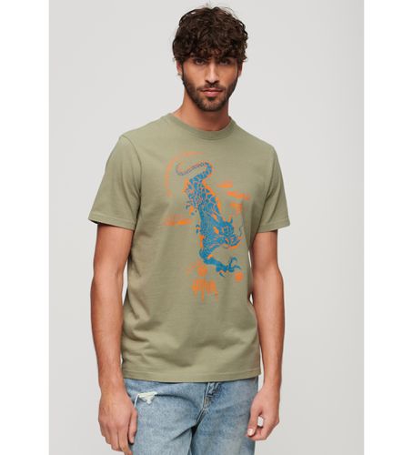 M1012056A T-shirt Komodo Kailash Dragon (XL), Casuel, Manche courte, Le coton biologique, Durable - Superdry - Modalova