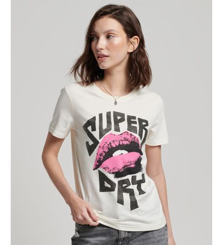 W1011090A T-shirt Lo-fi Poster (XXS), Casuel, Manche courte - Superdry - Modalova