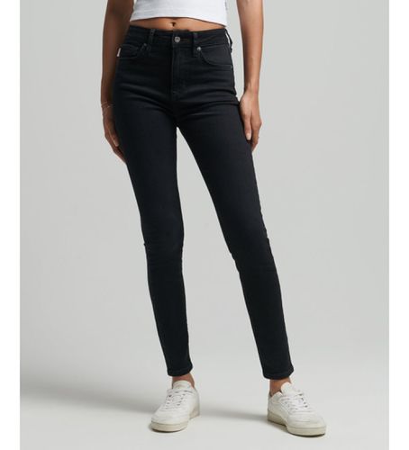 W7010796A Jean skinny à taille haute en coton biologique (24/30), Casuel, Denim, Polyester, Durable - Superdry - Modalova