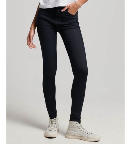 W7010796A Jean skinny à taille haute en coton biologique (25/30), Denim, Polyester, Durable - Superdry - Modalova