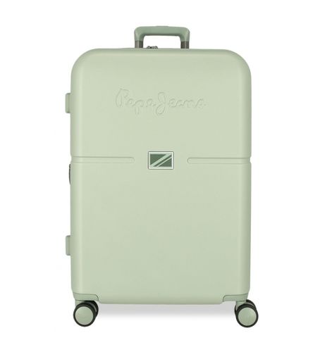 Unisex. 7699239 Accent medium hard case 70cm (OSFA), Casuel, Vert, ABS/Polycarbonate, Moyen - Pepe Jeans - Modalova