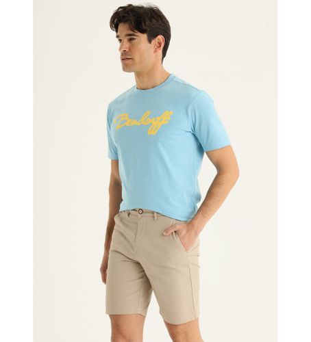 Bermudas Chino Slim - Taille moyenne avec mini imprimé (28), Casuel, Coton, Classique - Bendorff - Modalova