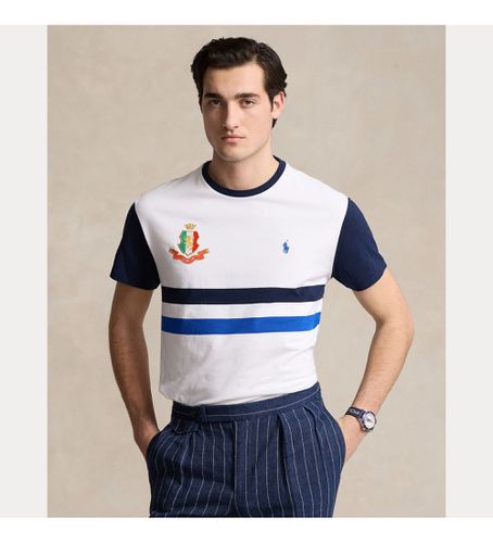 T-shirt Italie Classic Fit (S), Casuel, Coton, Manche courte - Polo Ralph Lauren - Modalova