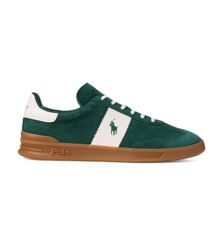 Aera Leather Sneakers (43), Cuir, Plat, Lacets, Casuel, Vert - Polo Ralph Lauren - Modalova