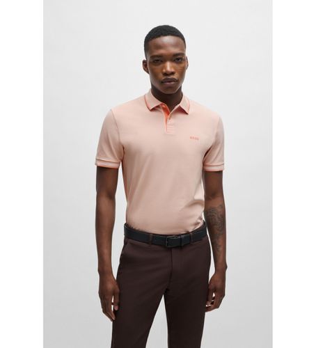 Polo Paul (S), Casuel, Orange, Coton, Manche courte - BOSS - Modalova