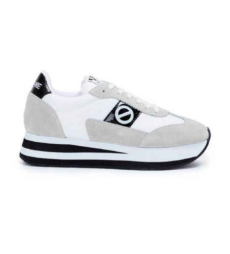 KNIMN60 Trainers Flex Jogger (36), Cuir, Blanc, 3 à 5 cm, Lacets, Casuel - NO NAME - Modalova