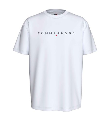 DM0DM17993 T-shirt à col rond avec logo (L), Casuel, Coton, Manche courte - Tommy Jeans - Modalova