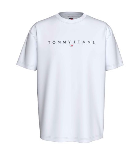 DM0DM17993 T-shirt à col rond avec logo (S), Casuel, Coton, Manche courte - Tommy Jeans - Modalova