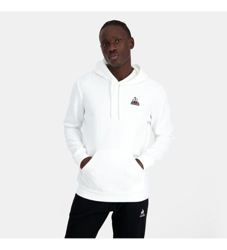 Sweat à capuche blanc (L), Casuel, Coton, Multisport, Manche longue - Le Coq Sportif - Modalova