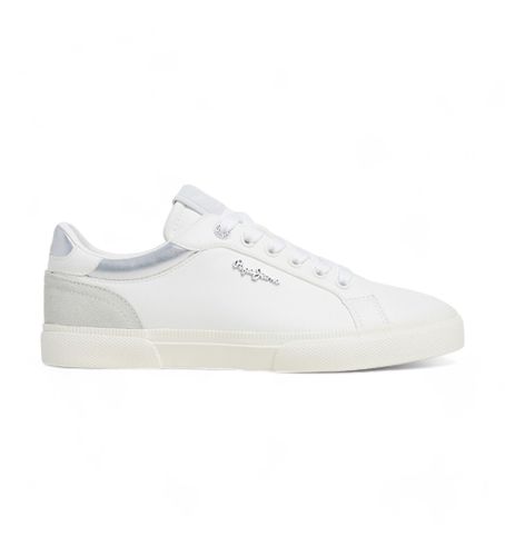 PLS31588 Trainers Kenton Court (36), Blanc, Plat, Lacets, Casuel - Pepe Jeans - Modalova