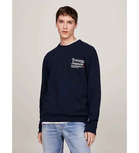 DM0DM18861 Sweatshirt Modern (L), Casuel, Coton, Marine - Tommy Jeans - Modalova