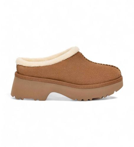 Sabots en cuir marron New Heights Cozy (37), 3 à 5 cm, Aucun, Casuel - UGG - Modalova