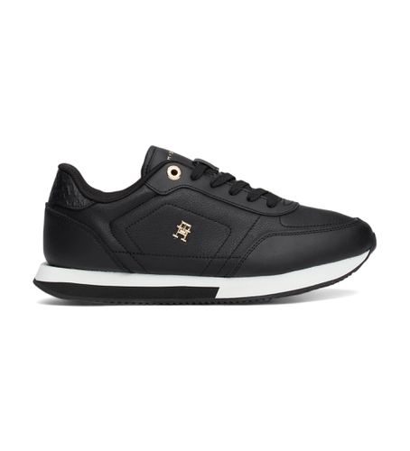 FW0FW08285 Essential running style shoes (36), Cuir, Noir, Plat, Lacets, Casuel - Tommy Hilfiger - Modalova