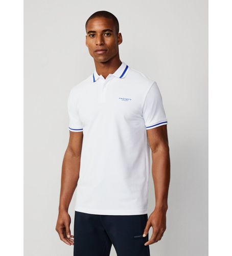 HM563337 Polo Hs Tipped (S), Casuel, Coton, Manche courte - Hackett London - Modalova