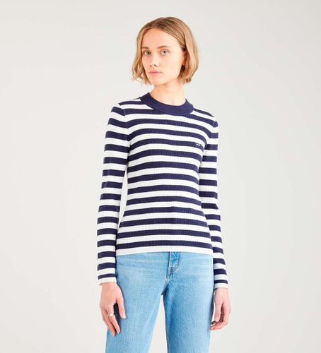 A0719-0003 Pull Ribbed (L), Casuel, Polyester, Manche longue, Marine - Levi's - Modalova