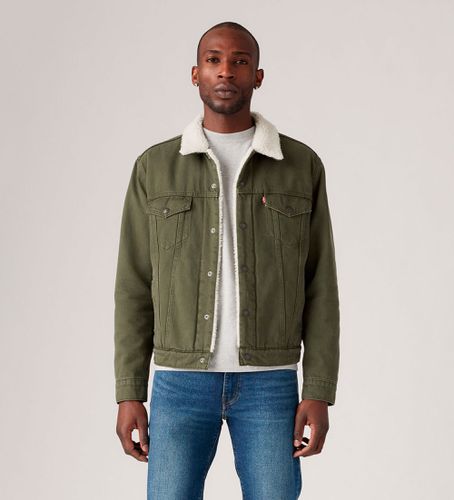 Veste verte Sherpa de type 3 (S), Casuel, Coton, Manche longue - Levi's - Modalova