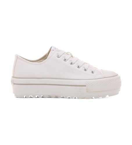 Trainers Bigger T (36), Blanc, Tissu, 3 à 5 cm, Lacets, Casuel - Mustang - Modalova