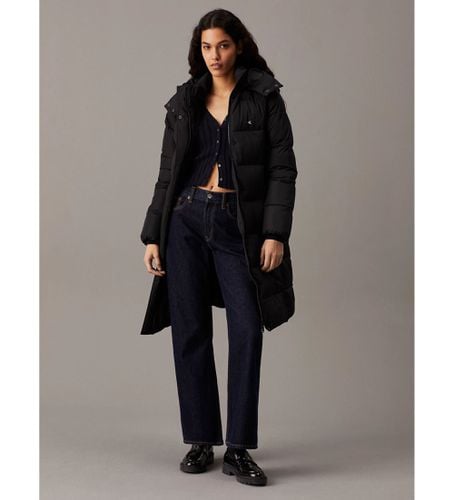 J20J224104 Long manteau de plumes (L), Casuel, Polister recyclé - Calvin Klein Jeans - Modalova