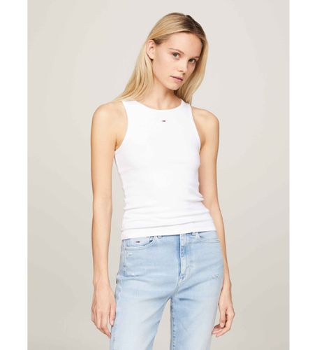 DW0DW17382 T-shirt Essential Rib (XS), Casuel, Coton, Sans manches / bretelles - Tommy Jeans - Modalova