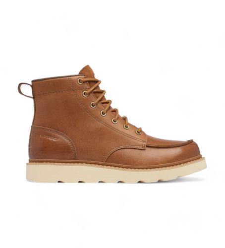 Bottines en cuir marron clair Slabtown 62 Moc (44), Plat, Lacets, Casuel - Sorel - Modalova