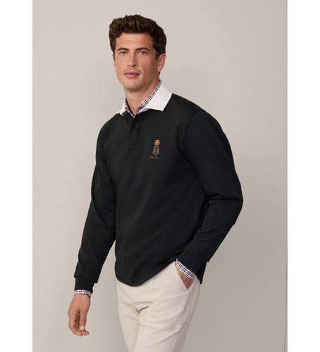 HM570831 Polo Heritage Harry Rugby (XL), Casuel, Coton, Manche longue - Hackett London - Modalova