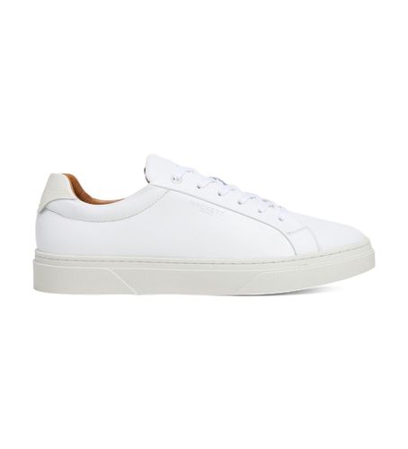 HMS21417 Hackney Classic Leather Sneakers (40), Cuir, Blanc, Plat, Lacets, Casuel - Hackett London - Modalova