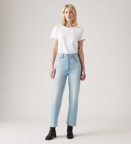 Ribcage Straight Ankle Jeans (25/27), Bleu, Casuel, Coton, Denim - Levi's - Modalova