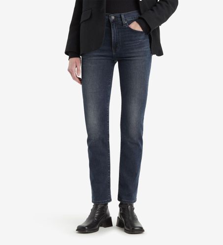 Jean droit taille haute 724 (25/30), Casuel, Coton, Denim, Marine - Levi's - Modalova