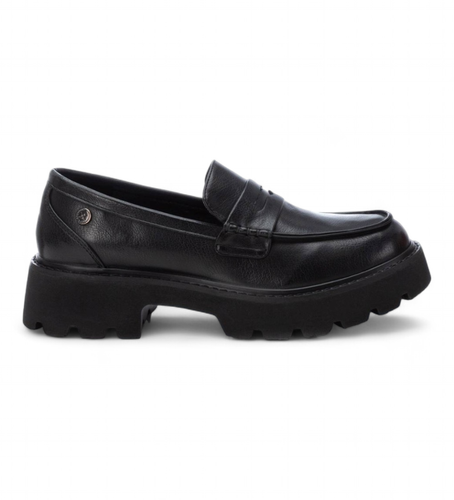 NEGRO Mocassins 142980 (37), Casuel, Imitation cuir - Xti - Modalova