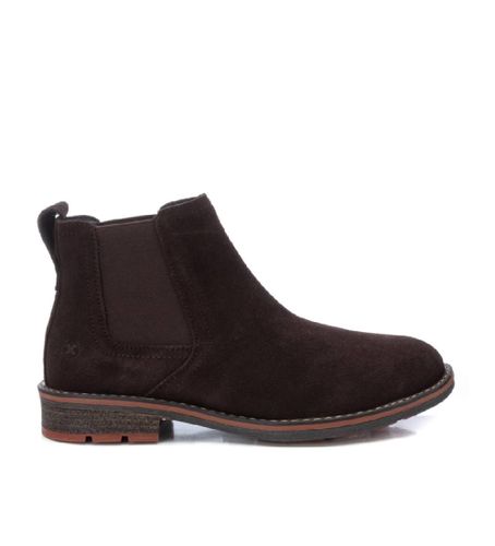 MARRON Bottes de chevilles 143265 marron (41), Cuir, Plat, Aucun, Casuel - Xti - Modalova