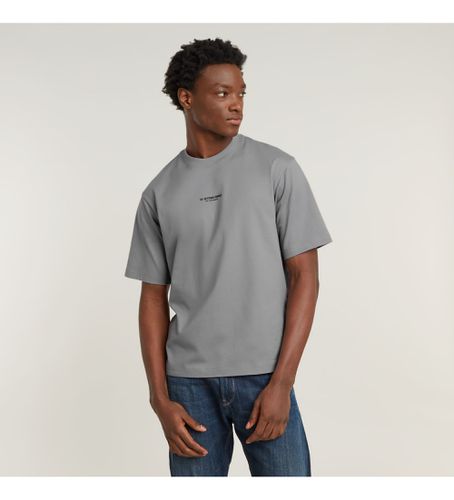 D24780-C336-G677 Center Chest Boxy T-shirt (XS), Casuel, Gris, Manche courte, Le coton biologique, Durable - G-Star - Modalova