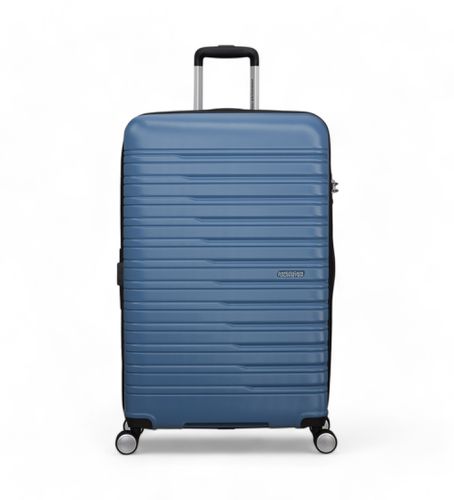 Unisex. 149769-A283 Grande valise rigide Flashline bleue (OSFA), Casuel, Polyester, ABS/Polycarbonate, Big - American Tourister - Modalova