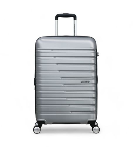 Unisex. 149768-6260 Flashline medium hard suitcase (OSFA), Argenté, Casuel, Polyester, ABS/Polycarbonate, Moyen - American Tourister - Modalova