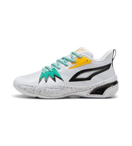 Unisex. 31040501 Trainers Genetics Speckle (36), Blanc, Plat, Lacets, Casuel, Sport, Multisport - Puma - Modalova